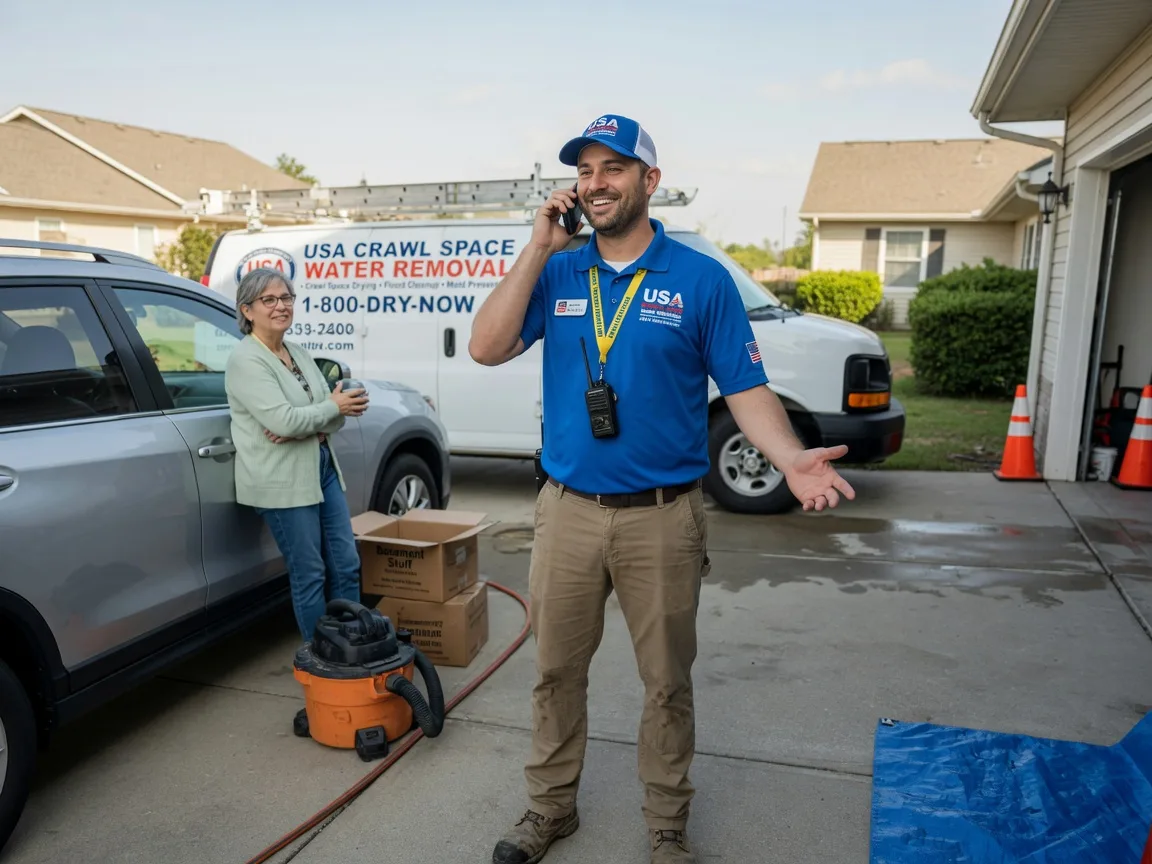 Crawl Space Water Removal Wallops Island, VA FAQs
